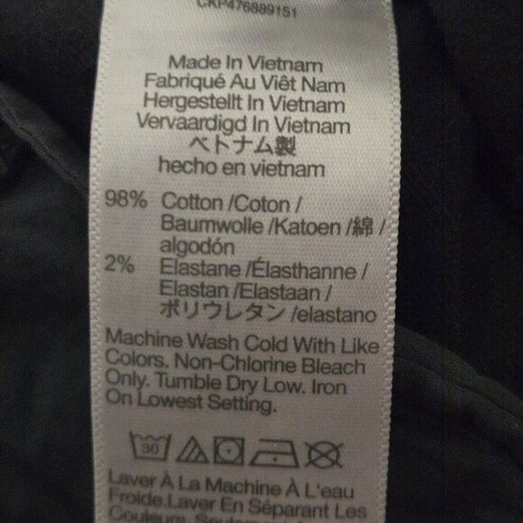 Madewell The Garment Dyed 90s Straight Leg Cargo Pants Size 27 - Picture 11 of 11